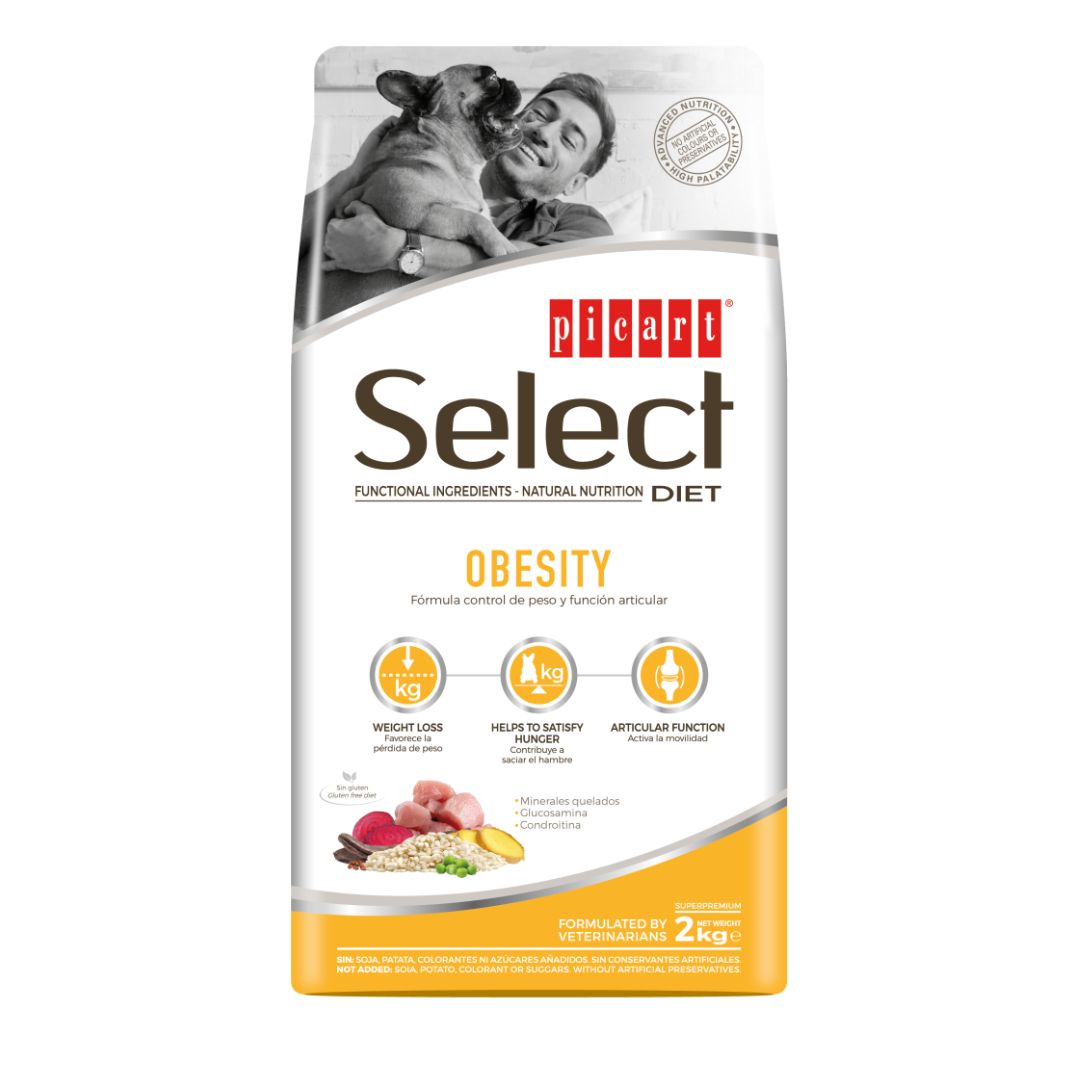 Suņu barība Select Diet Obesity svara kontrolei un locītavu darbībai 10kg