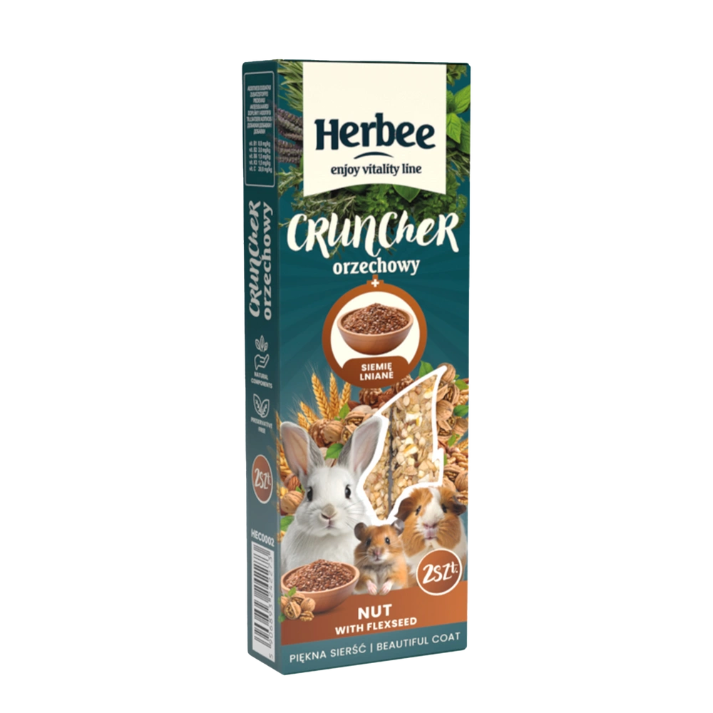 Trušiem un grauzējiem papildbarības maisījums rieksti un linsēklas 115g