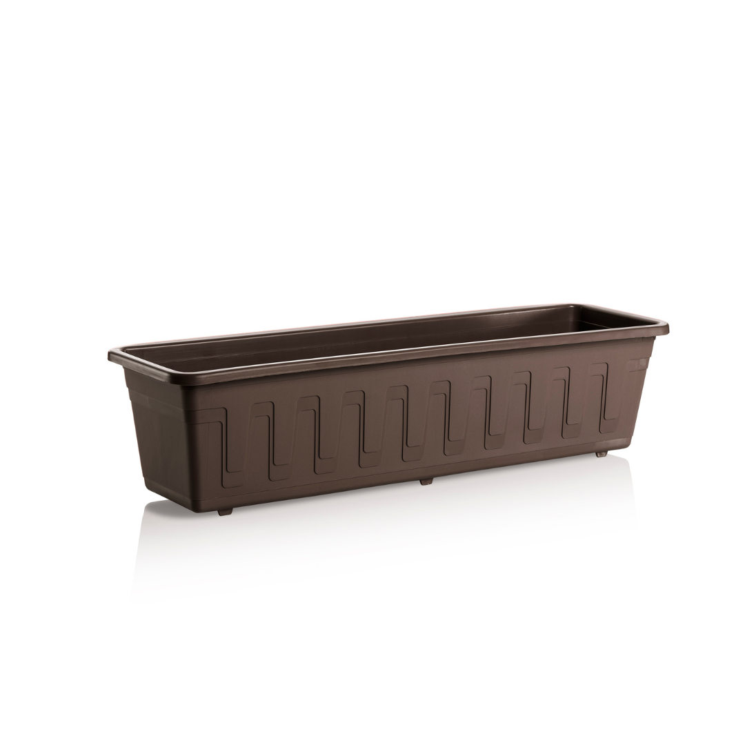 Balkona kaste 80cm brūna