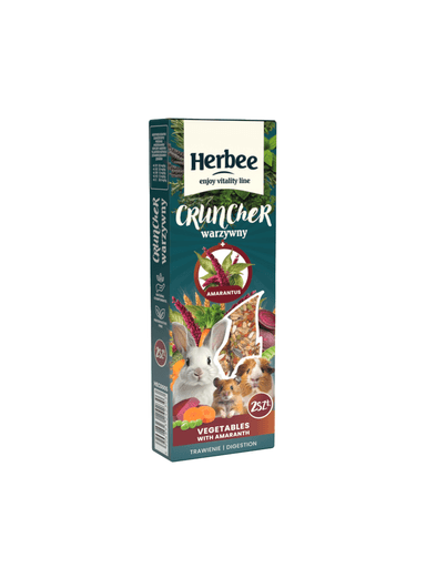 Trušiem un grauzējiem papildbarības maisījums dārzeņi un amarants 115g