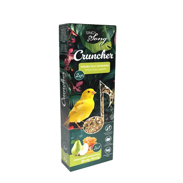 Kanārijputniņiem papildbarības maisījums augļi un medus 85g