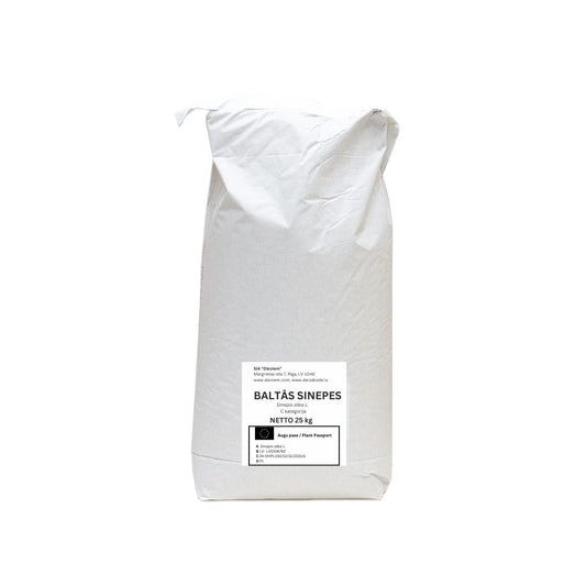 Sinepes baltās zaļmēslojumam 25kg