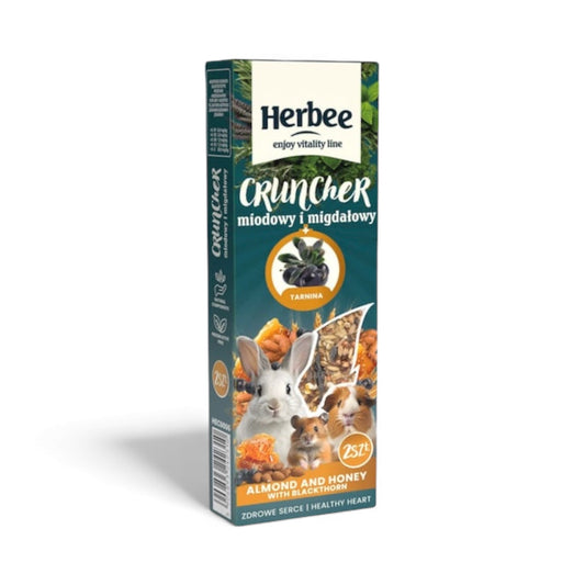 Trušiem un grauzējiem papildbarības maisījums medus un mandeles un kosa 115g