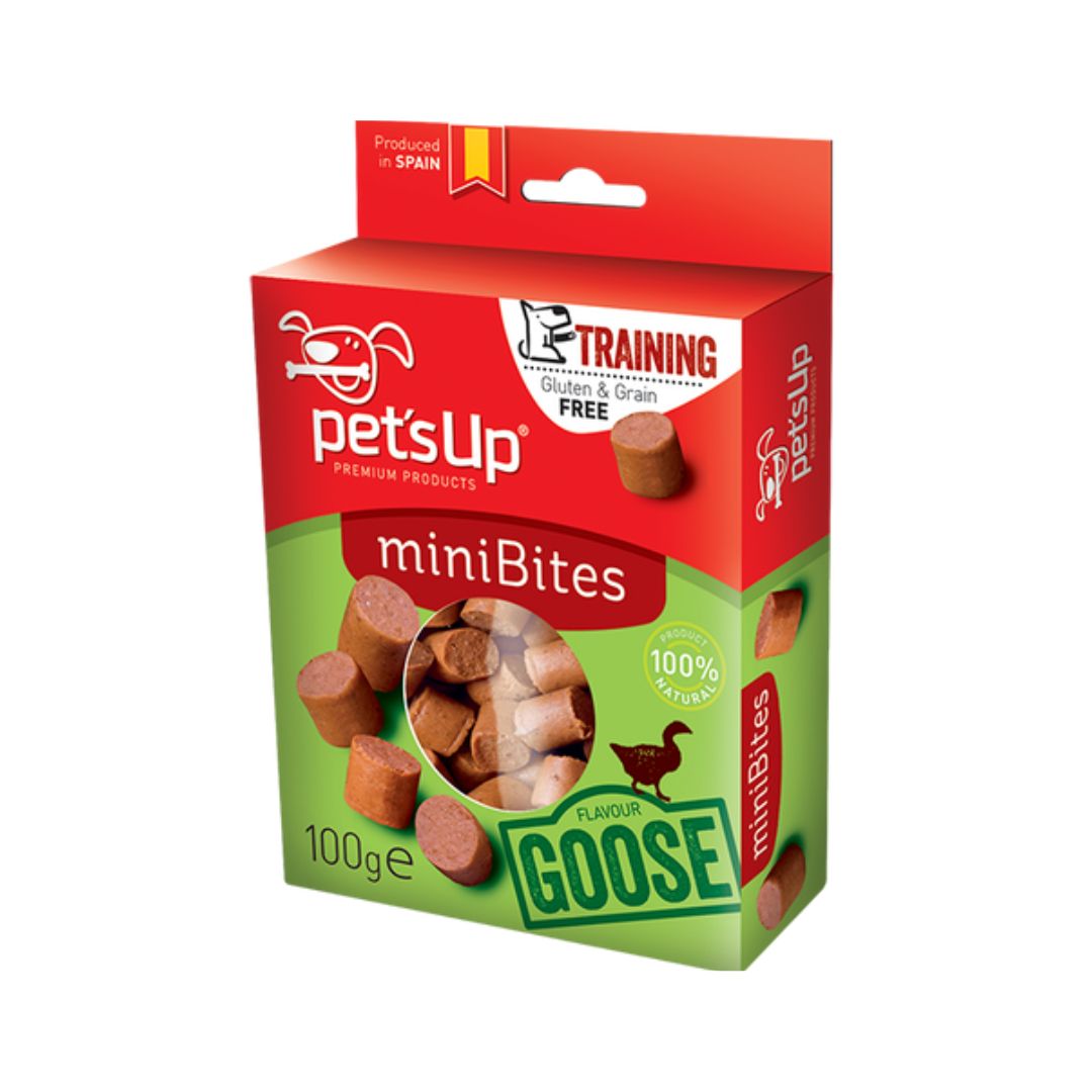 Suņu gardumi apmācībai ar zoss gaļas garšu 100g
