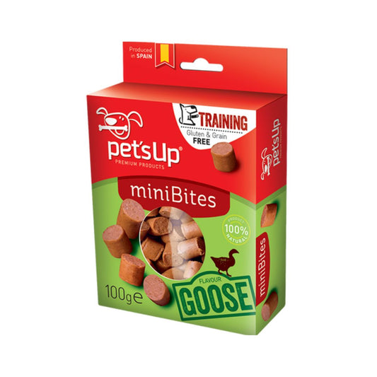 Suņu gardumi apmācībai ar zoss gaļas garšu 100g