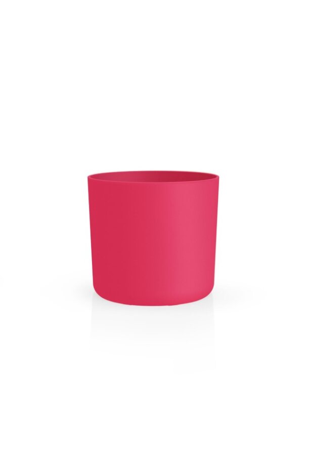 Puķu pods 14cm plastmasas rozā Lora