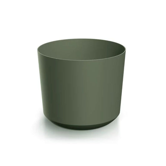 Puķu pods 13cm plastmasas zaļš Tubo