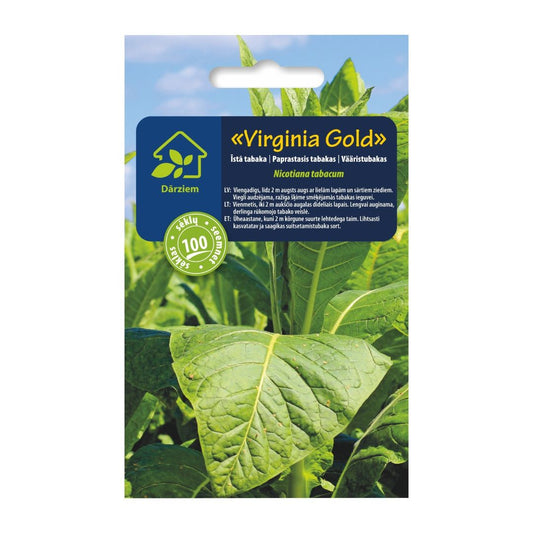 Tabaka Virginia Gold 100sēklas