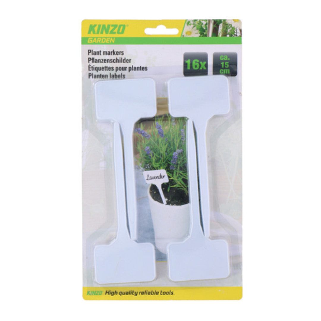 Uzrakstu plāksnītes augu, stādu marķēšanai 16gab