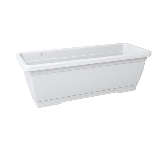 Balkona kaste 40cm balta