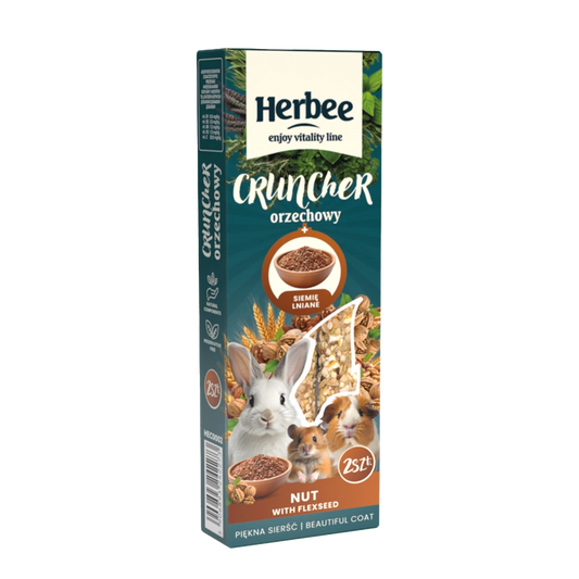 Trušiem un grauzējiem papildbarības maisījums rieksti un linsēklas 115g