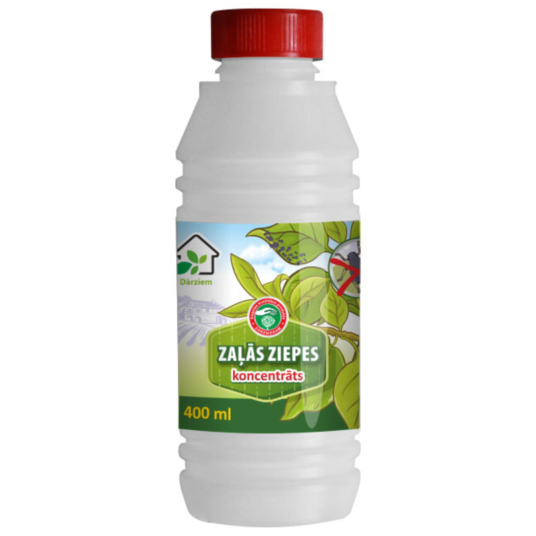 Kopšanas līdzeklis Zaļās ziepes KONCENTRATS 400ml 