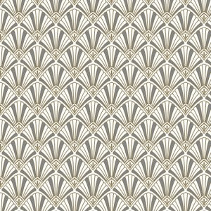 Salvetes ornaments Art Deco Pattern Gold and Silver 1pac