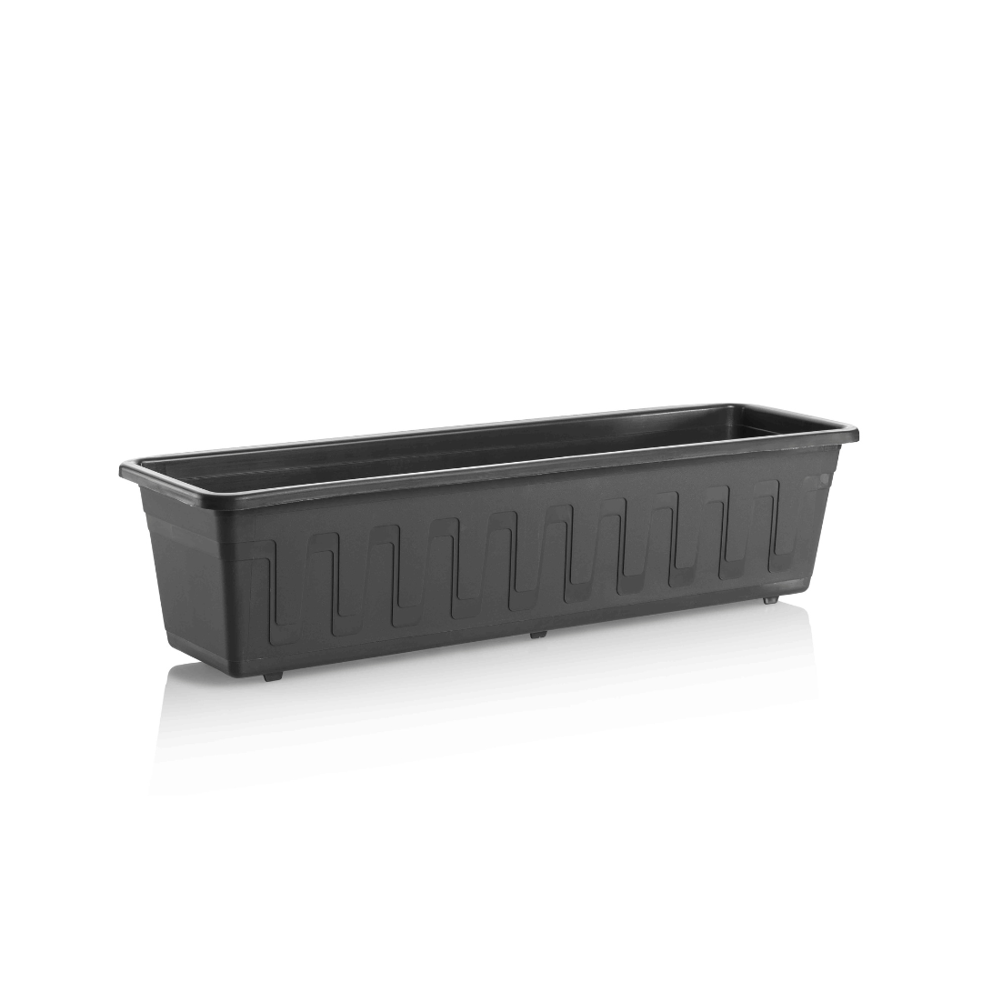 Balkona kaste 100cm antracīta